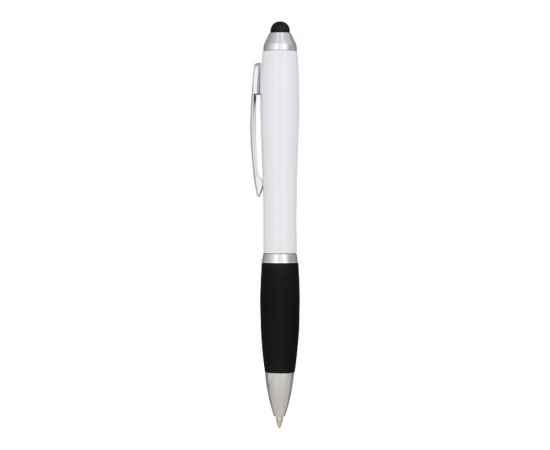 10690305 Ручка-стилус шариковая Nash, Цвет: черный,белый, Размер: синие чернила, изображение 2