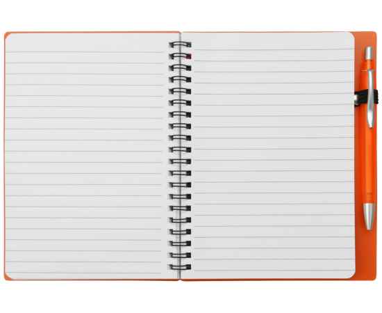 Блокнот Контакт с ручкой, 413508, Цвет: оранжевый, изображение 5