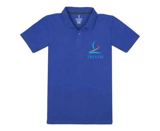 Рубашка поло Primus мужская, M, 3809644M, Цвет: синий, Размер: M, изображение 5
