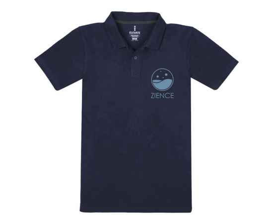 Рубашка поло Primus мужская, L, 3809649L, Цвет: темно-синий, Размер: L, изображение 4