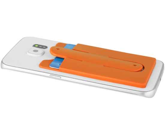 13421804 Футляр для кредитных карт с держателем мобильного, Цвет: оранжевый, изображение 2
