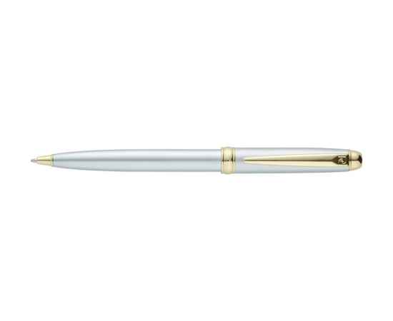 Ручка шариковая Eco, 417372, Цвет: серебристый,золотистый, изображение 2