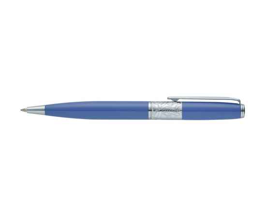 Ручка шариковая Baron, 417343, Цвет: серебристый,сиреневый, изображение 3