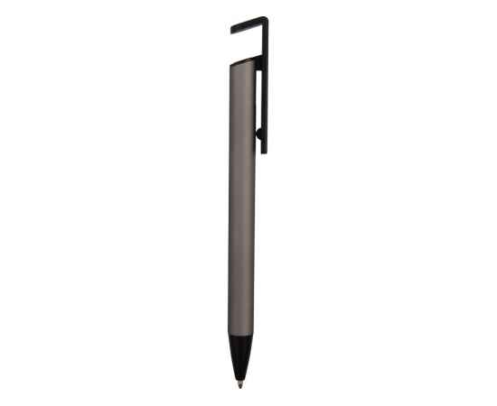 Ручка-подставка шариковая Кипер Металл, 304610, Цвет: черный,серый, изображение 4