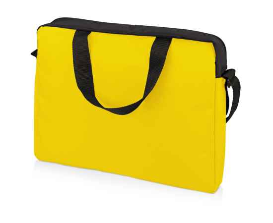 Конференц сумка для документов Congress, 823707, Цвет: черный,желтый, изображение 2