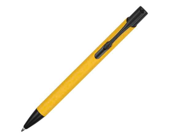 Ручка металлическая шариковая Crepa, 304904, Цвет: черный,желтый, изображение 2