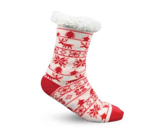 Домашние носки мужские, 39-44, 791821, Цвет: красный, Размер: 39-44, изображение 2
