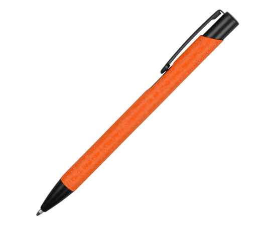 Ручка металлическая шариковая Crepa, 304908, Цвет: черный,оранжевый, изображение 3