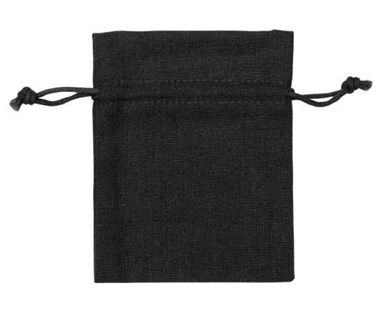 Мешочек подарочный маленький, 995007, Цвет: черный, изображение 2