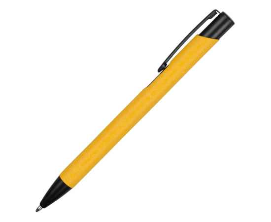 Ручка металлическая шариковая Crepa, 304904, Цвет: черный,желтый, изображение 3