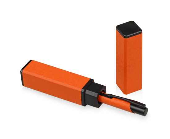 Футляр для ручки Quattro, 364908, Цвет: черный,оранжевый, изображение 2