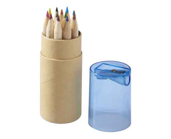 Набор карандашей, 10706800, Цвет: голубой,натуральный, изображение 2