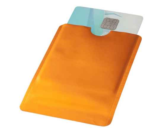 13424605 Бумажник для карт с RFID-чипом для смартфона, Цвет: оранжевый, изображение 3