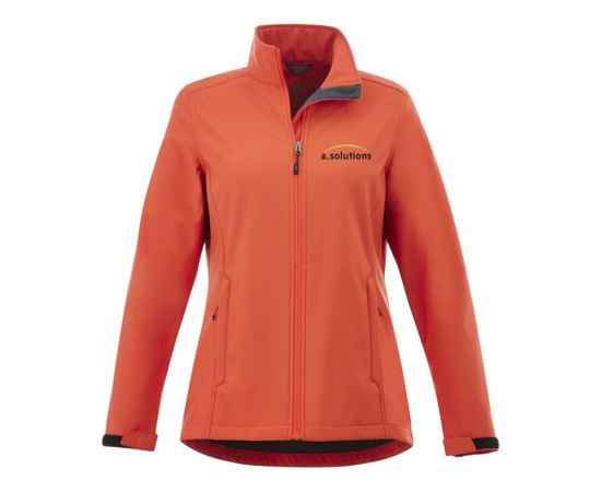 Куртка софтшел Maxson женская, XS, 3832033XS, Цвет: оранжевый, Размер: XS, изображение 4
