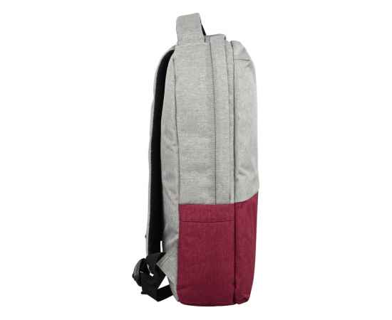 Рюкзак Fiji с отделением для ноутбука, 934411.1, Цвет: серый,бордовый, изображение 6