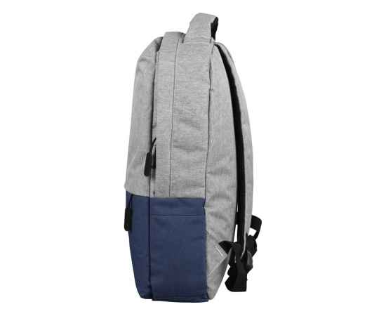 Рюкзак Fiji с отделением для ноутбука, 934420, Цвет: серый,темно-синий, изображение 5