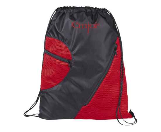 Спортивный рюкзак из сетки на молнии, 12028701, Цвет: красный, изображение 6