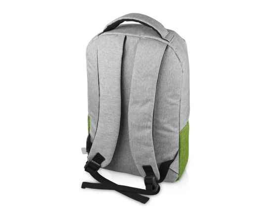 Рюкзак Fiji с отделением для ноутбука, 934413, Цвет: зеленое яблоко,серый, изображение 2