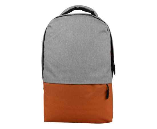 Рюкзак Fiji с отделением для ноутбука, 934438, Цвет: серый,оранжевый, изображение 4