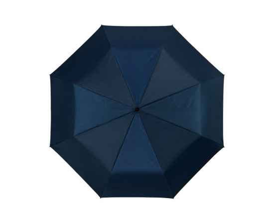 Зонт складной Alex, 10901606p, Цвет: серебристый,темно-синий, изображение 2