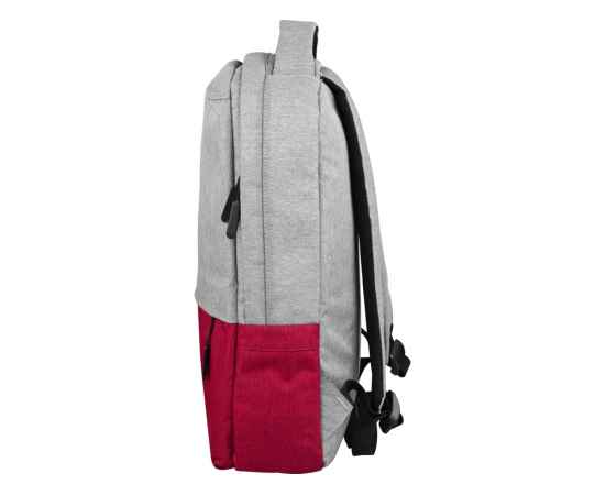 Рюкзак Fiji с отделением для ноутбука, 934411, Цвет: серый,красный, изображение 5
