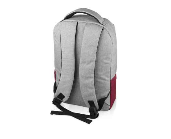 Рюкзак Fiji с отделением для ноутбука, 934411.1, Цвет: серый,бордовый, изображение 2