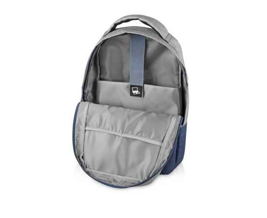 Рюкзак Fiji с отделением для ноутбука, 934420, Цвет: серый,темно-синий, изображение 3