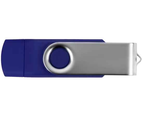 USB/micro USB-флешка на 16 Гб Квебек OTG, 16Gb, 6201.02.16, Цвет: синий, Размер: 16Gb, изображение 4