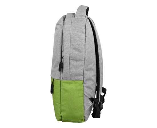 Рюкзак Fiji с отделением для ноутбука, 934413, Цвет: зеленое яблоко,серый, изображение 5