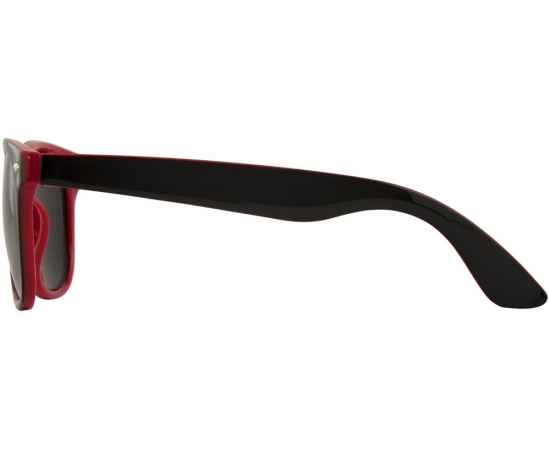Очки солнцезащитные Sun Ray с цветной вставкой, 10050002, Цвет: черный,красный, изображение 3