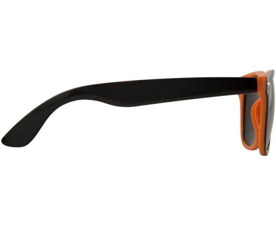 Очки солнцезащитные Sun Ray с цветной вставкой, 10050004, Цвет: черный,оранжевый, изображение 4