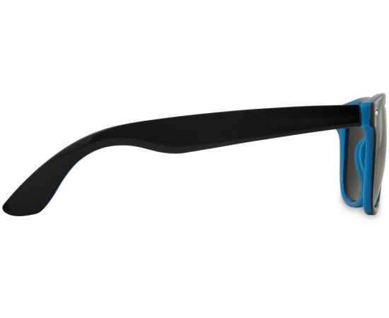 Очки солнцезащитные Sun Ray с цветной вставкой, 10050001, Цвет: черный,голубой, изображение 4