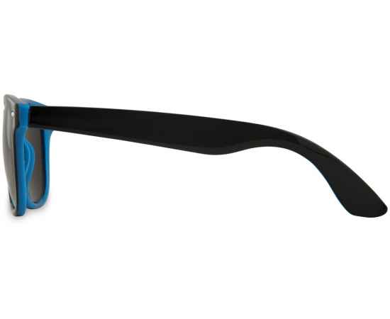 Очки солнцезащитные Sun Ray с цветной вставкой, 10050001, Цвет: черный,голубой, изображение 3
