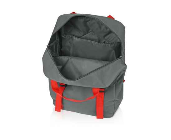 Рюкзак Lock с отделением для ноутбука, 934421, Цвет: серый,красный, изображение 3