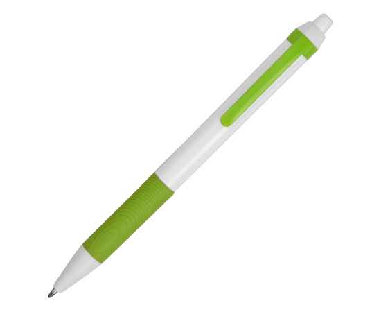 Ручка пластиковая шариковая Centric, 13386.19, Цвет: зеленое яблоко,белый, изображение 2