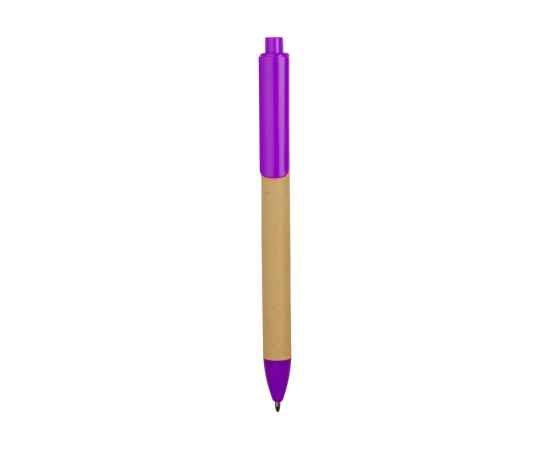 Ручка картонная шариковая Эко 2.0, 18380.14, Цвет: фиолетовый,бежевый, изображение 2