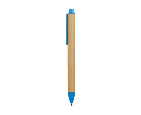 Ручка картонная шариковая Эко 2.0, 18380.10, Цвет: голубой,бежевый, изображение 3