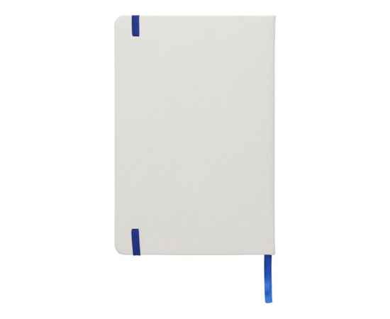 Блокнот А5 Spectrum с белой обложкой и цветной резинкой, 10713501, Цвет: ярко-синий,белый, изображение 5
