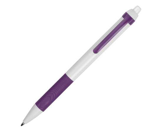 Ручка пластиковая шариковая Centric, 13386.14, Цвет: фиолетовый,белый, изображение 2