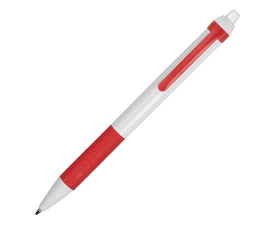 Ручка пластиковая шариковая Centric, 13386.01, Цвет: красный,белый, изображение 2