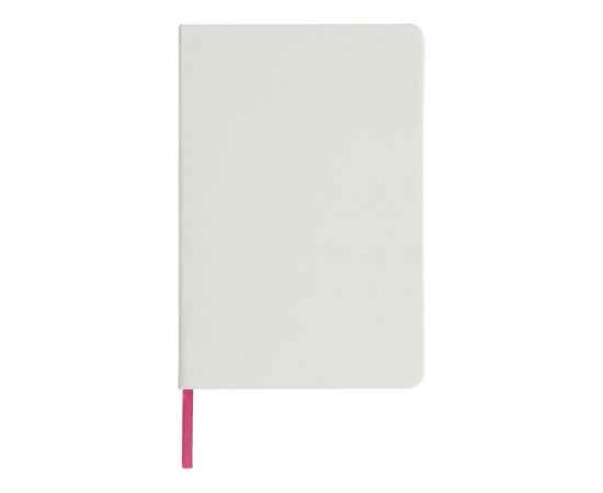 Блокнот А5 Spectrum с белой обложкой и цветной резинкой, 10713506, Цвет: розовый,белый, изображение 3