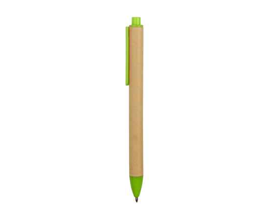 Ручка картонная шариковая Эко 2.0, 18380.19, Цвет: зеленое яблоко,бежевый, изображение 3