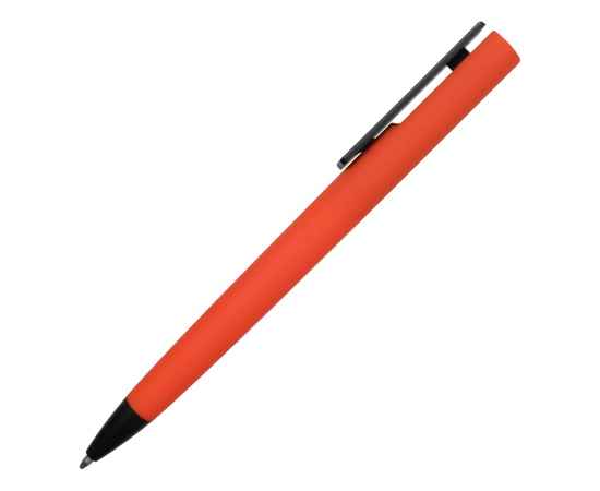 Ручка пластиковая soft-touch шариковая Taper, 16540.01, Цвет: черный,красный, изображение 3
