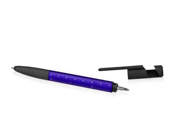 Ручка-стилус металлическая шариковая Multy, 71530.12, Цвет: темно-синий,черный, изображение 6