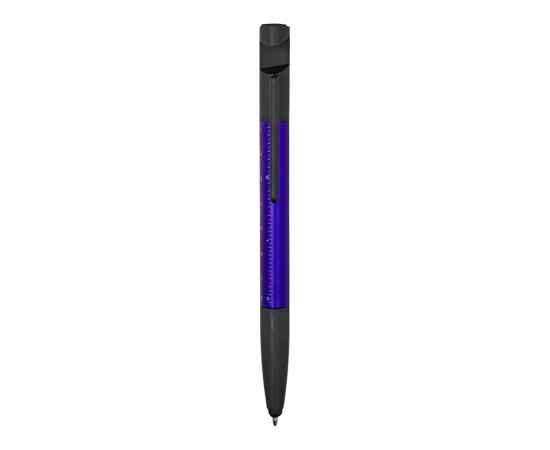 Ручка-стилус металлическая шариковая Multy, 71530.12, Цвет: темно-синий,черный, изображение 2