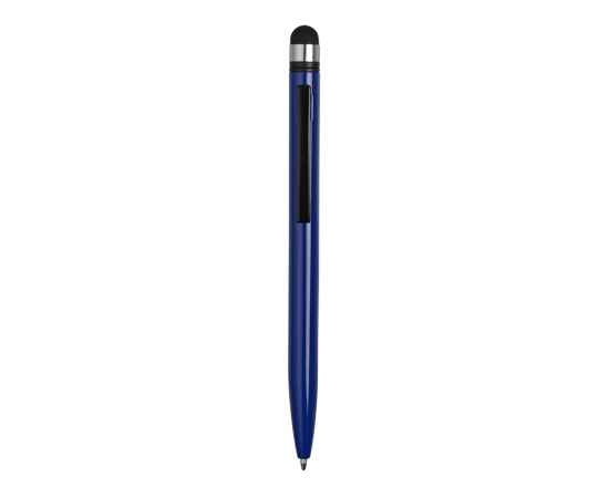 13471.02 Ручка-стилус металлическая шариковая Poke, Цвет: черный,синий, изображение 2