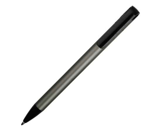 Ручка металлическая шариковая Loop, 11530.12, Цвет: черный,серый, изображение 2