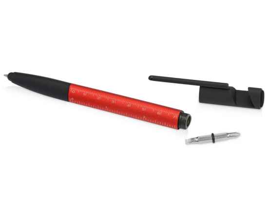 71530.01 Ручка-стилус металлическая шариковая Multy, Цвет: красный, изображение 7