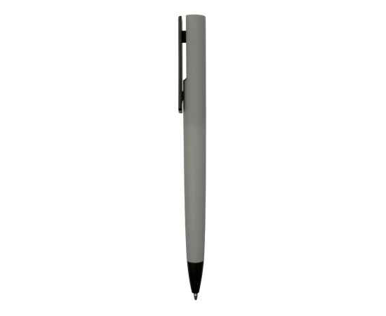 Ручка пластиковая soft-touch шариковая Taper, 16540.17, Цвет: серый,черный, изображение 3