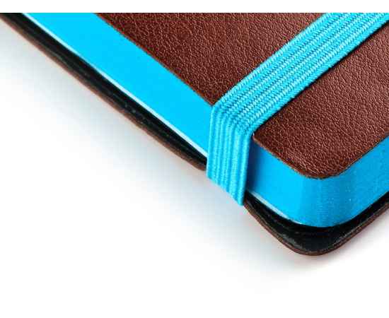 Ежедневник недатированный А5 Megapolis Soft, 3-470.06, Цвет: голубой,голубой,коричневый, изображение 3